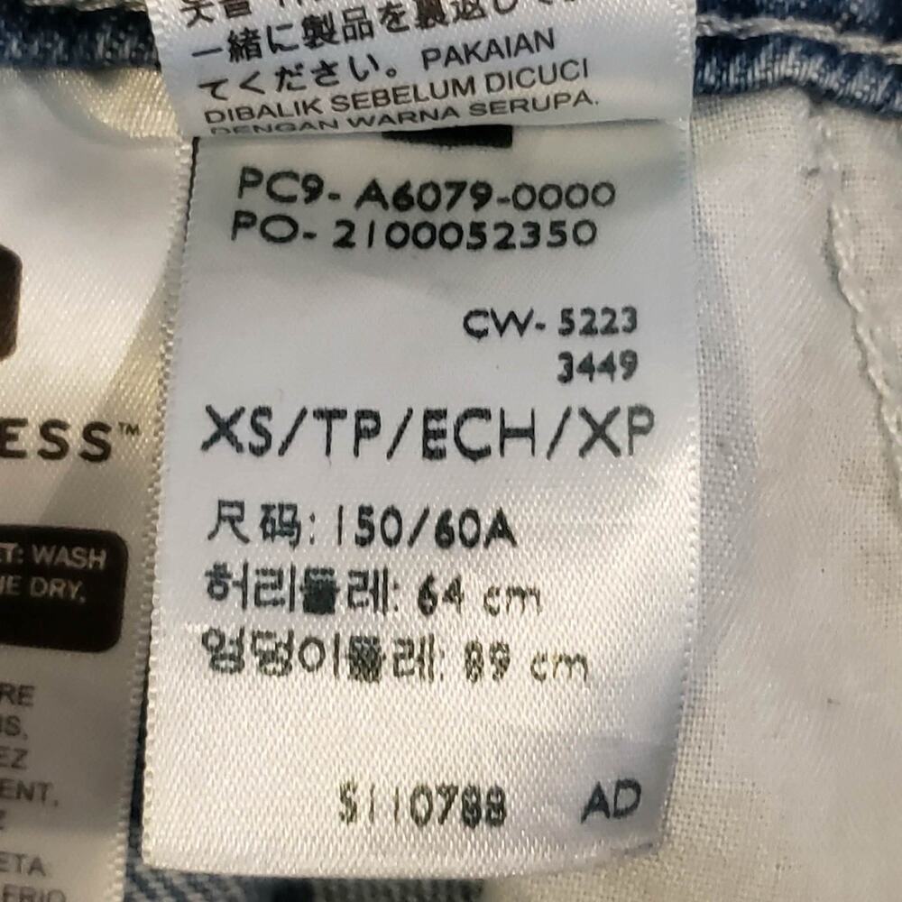Levi’s Strauss & Co Two Horses Brand Overalls Women’s Size XS Denim Double Knee - Picture 11 of 16
